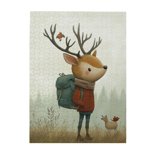 Exquisite 500-Piece Puzzle - Classic Landscape Series, Finished Size 38 x 53 cm